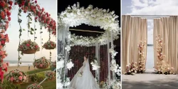 مدل بک دراپ عروسی شیک و لاکچری ترند روز برای خاص پسندان