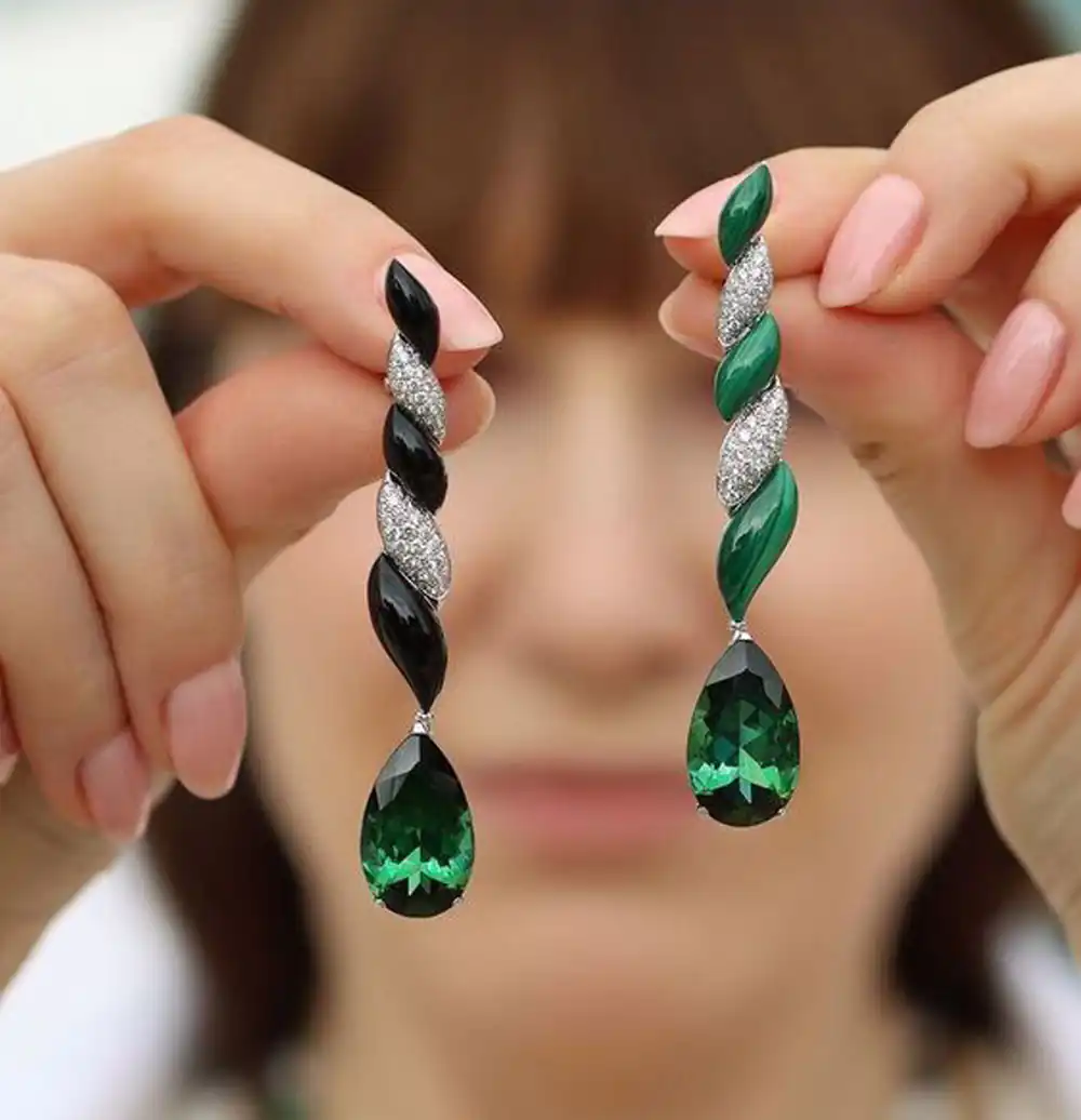 مدل گوشواره طلا آویز