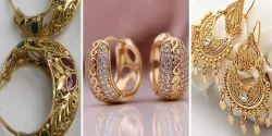 مدل گوشواره طلا چفتی از گالریهای طلا و جواهرات به روز پایتخت
