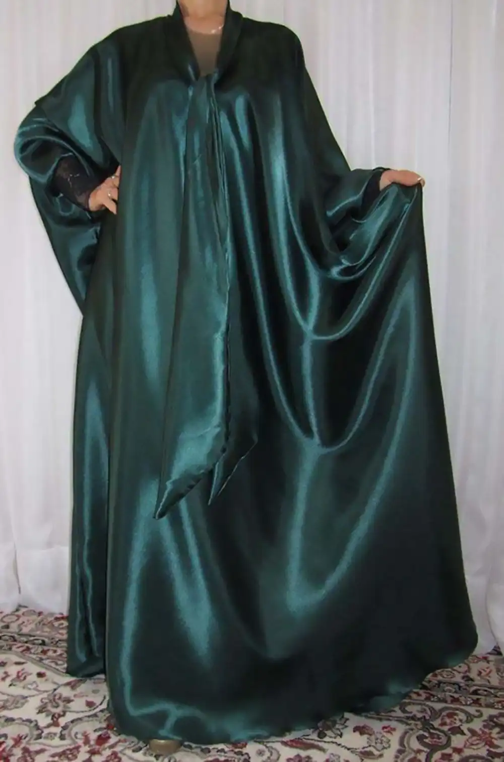 مدل لباس ساتن پوشیده