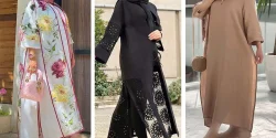 مدل مانتو چاک دار شیک مجلسی و کژوال برای بانوان خاص پسند