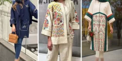 مدل مانتو گلدوزی مزونی شیک و متفاوت برای خانم های خاص