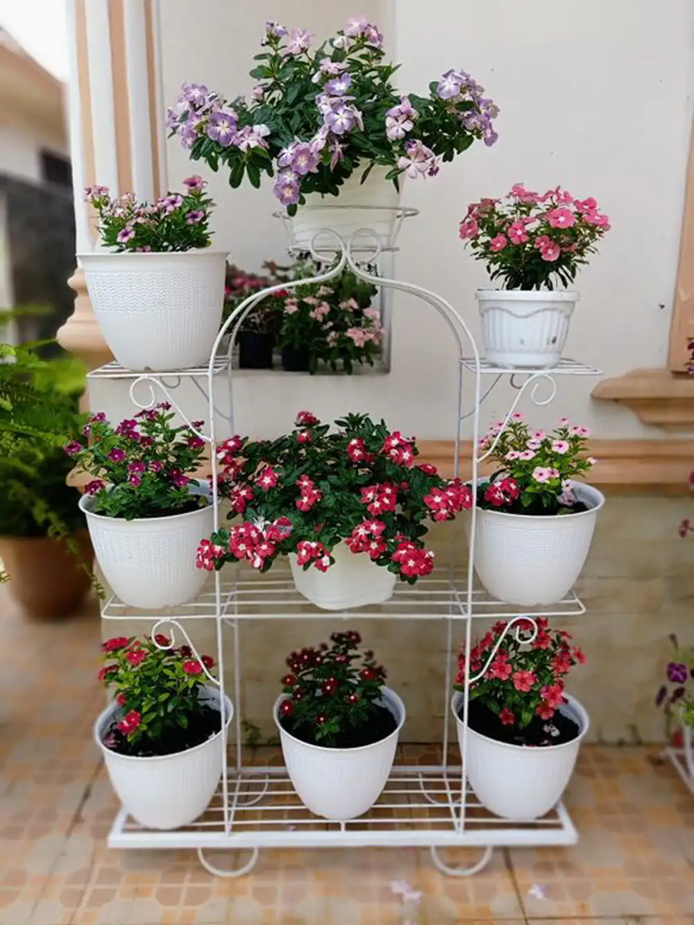 مدل استند گل فلزی