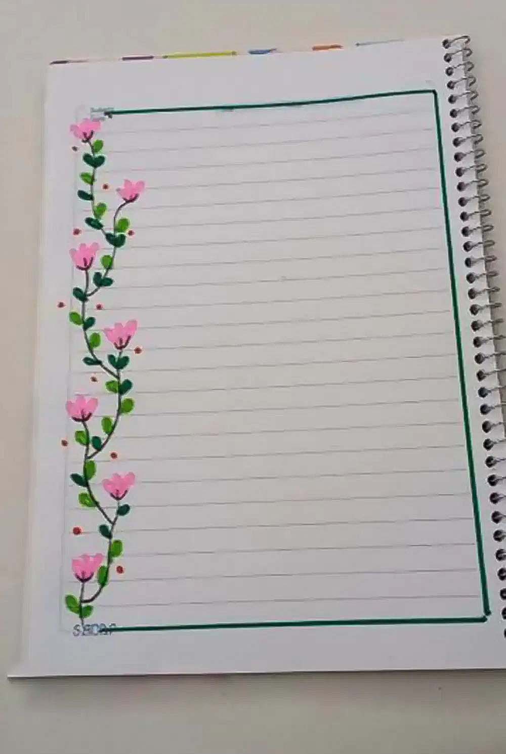 نقاشی دفتر مشق آسان