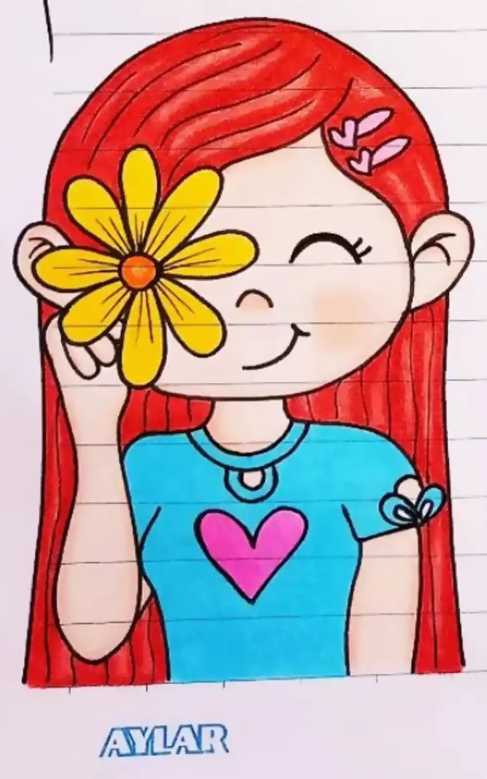 نقاشی دفتر مشق اولی ها