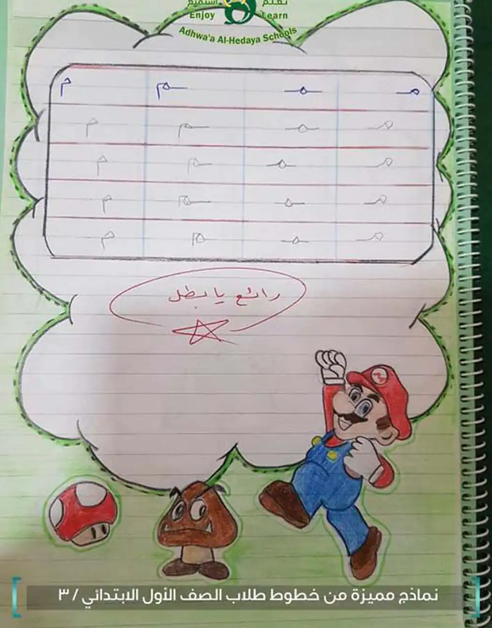 نقاشی دفتر مشق اولی ها