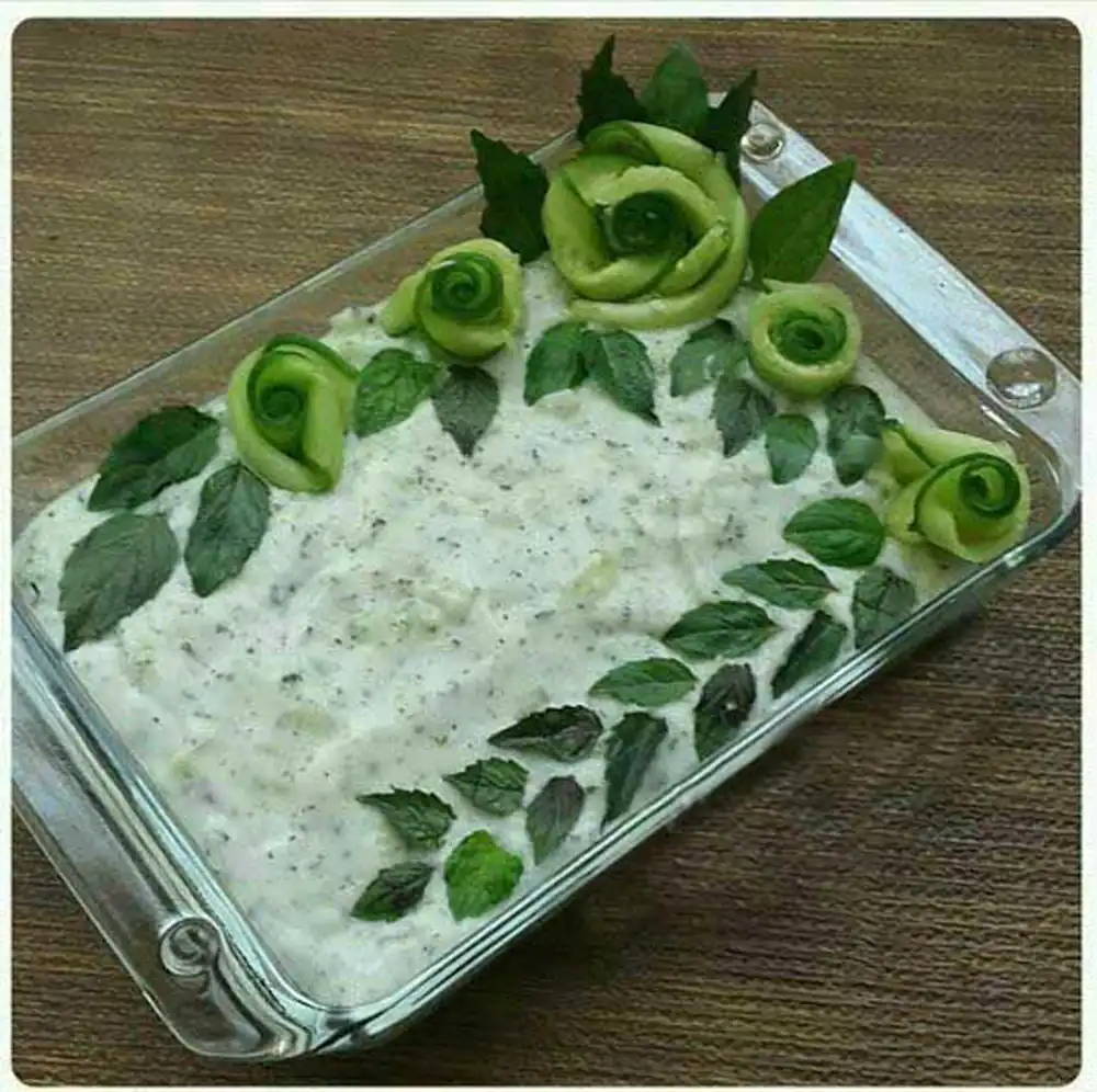 تزیین ماست برای عروس