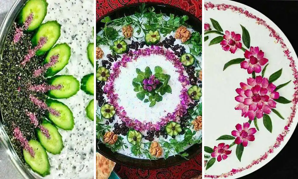تزیین ماست برای عروس