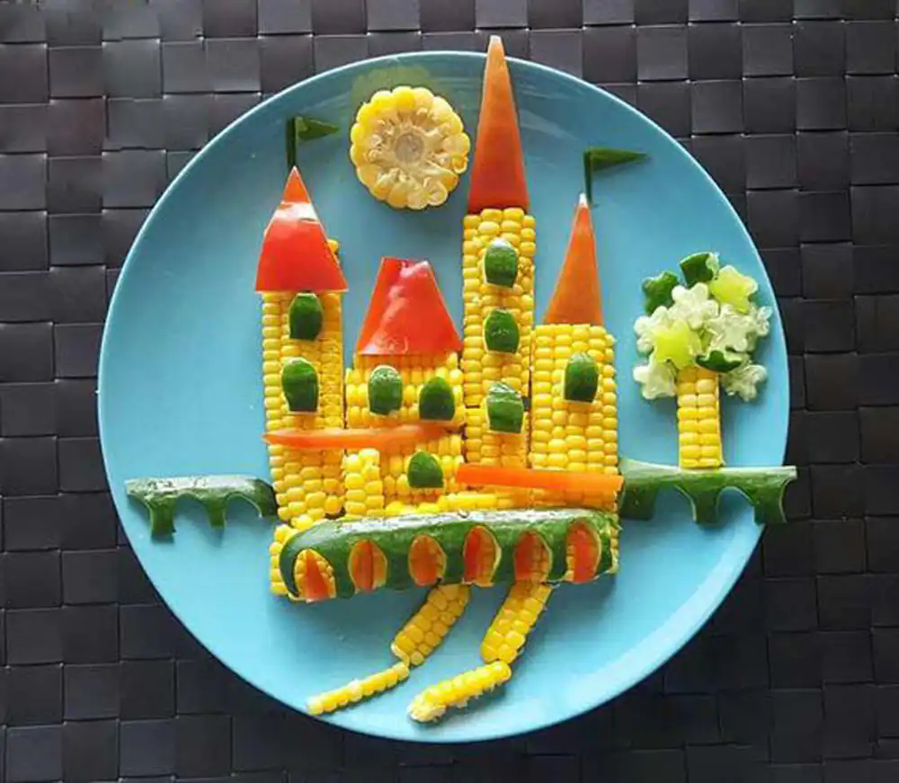 تزیین صبحانه برای مدرسه