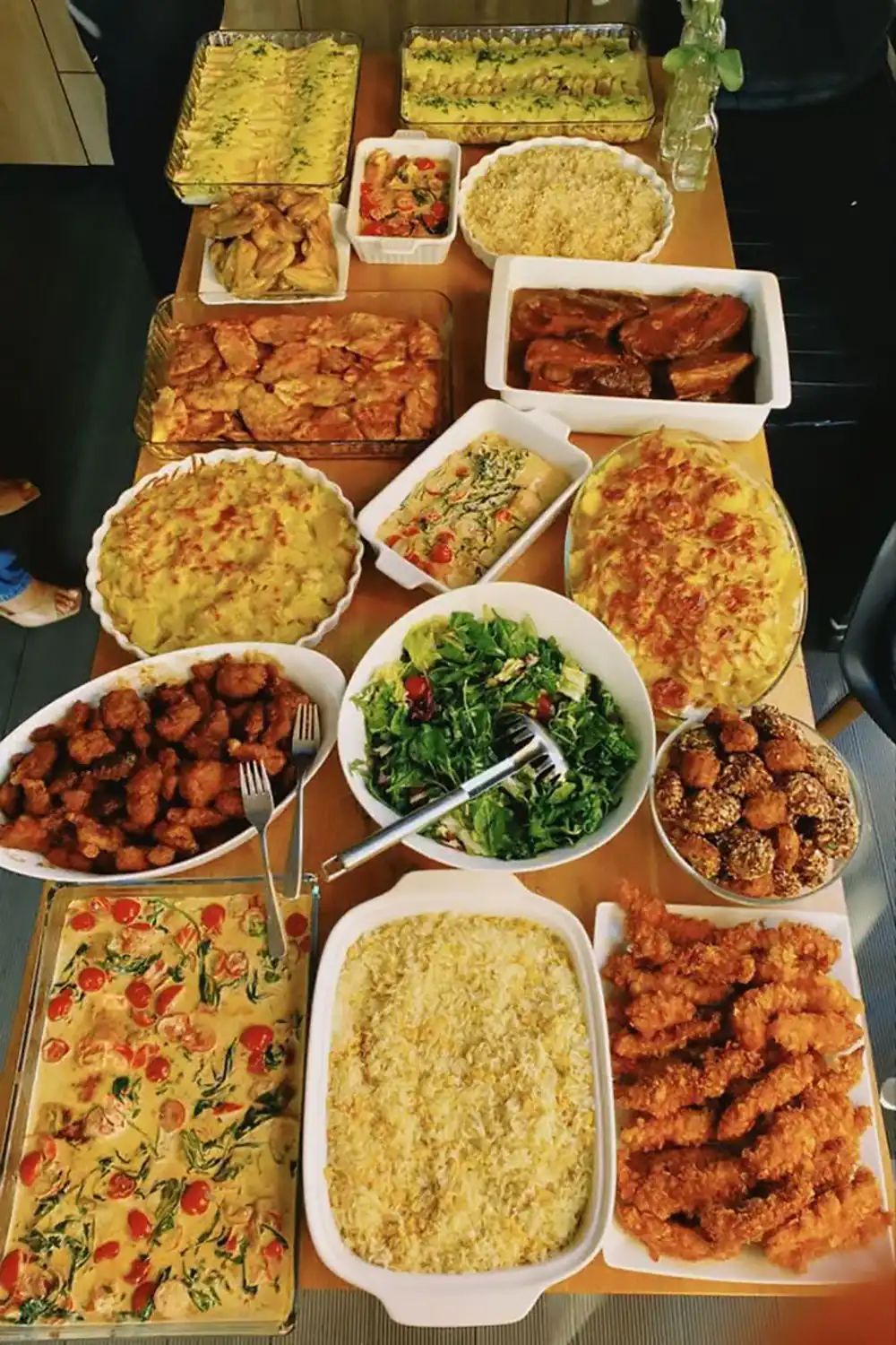 چیدمان میز غذاخوری