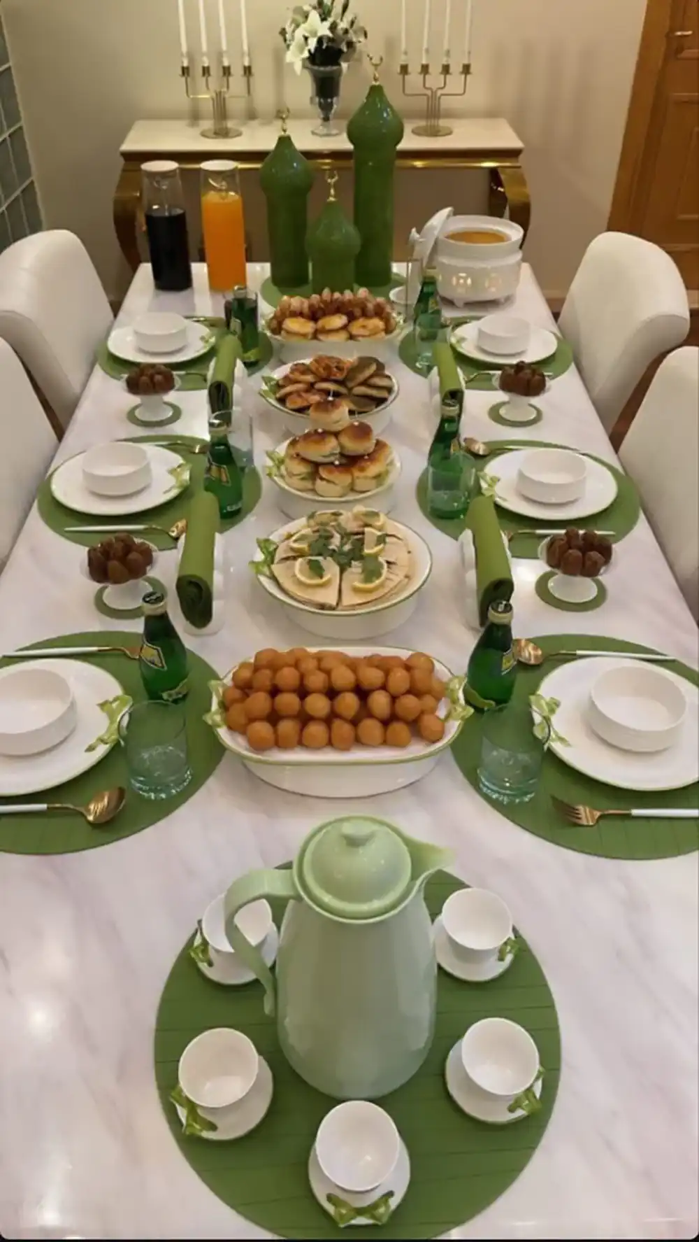چیدمان میز غذاخوری