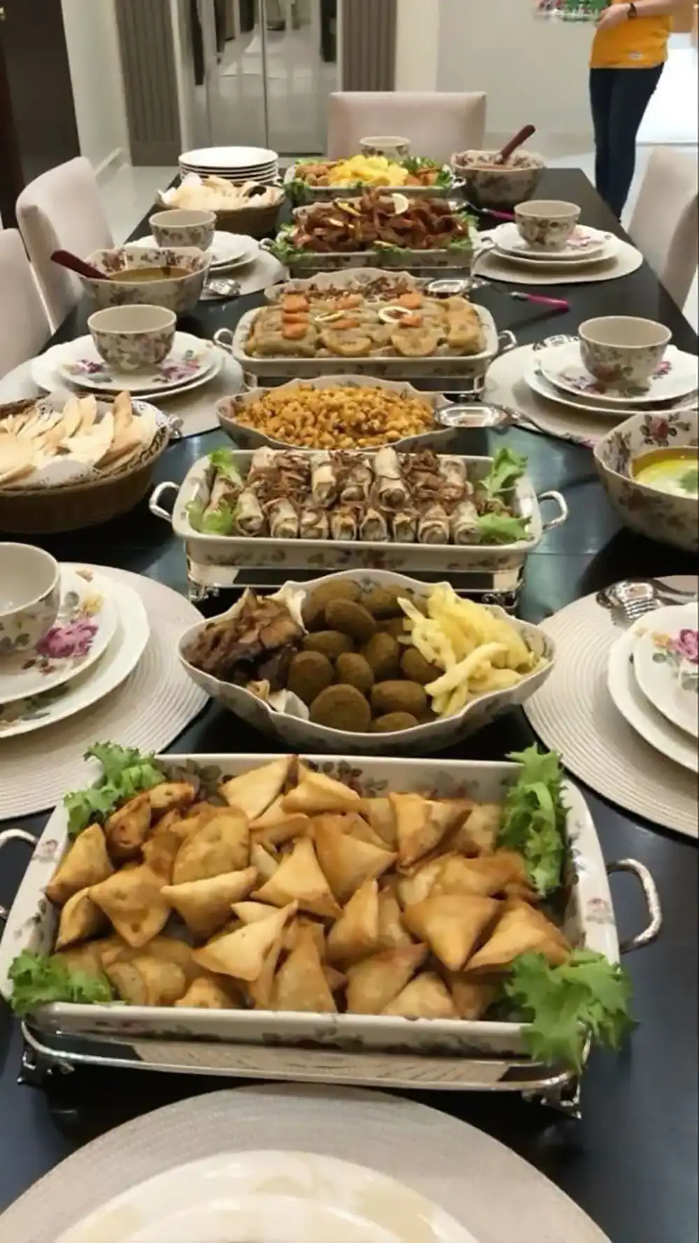 چیدمان میز غذاخوری