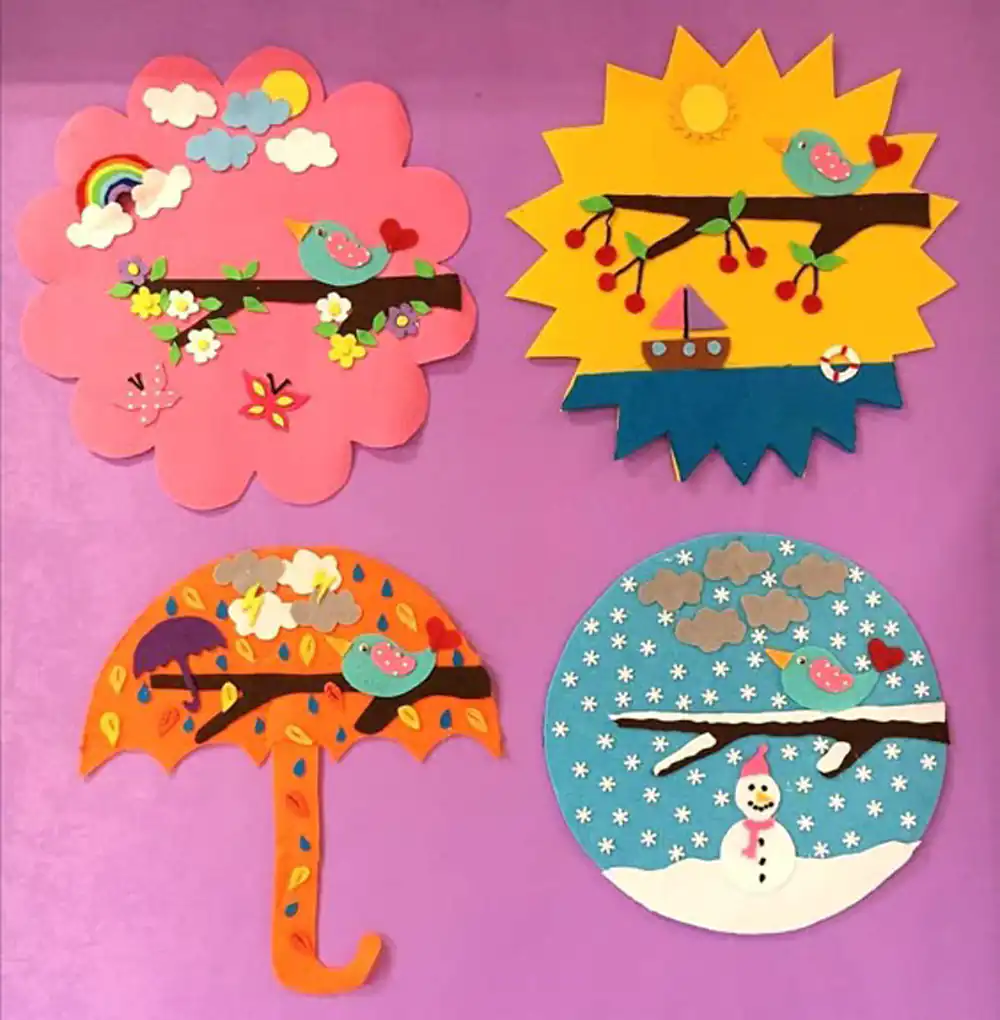 کاردستی چهار فصل