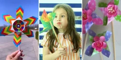 کاردستی فرفره مدل های متنوع برای سرگرمی و شادی فرزندانمان