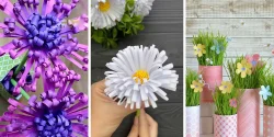 کاردستی گل کاغذی ایده های عالی برای تزیین خانه و یا سرگرمی