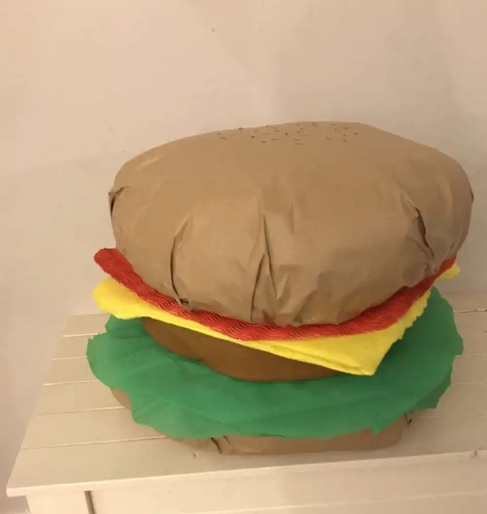 کاردستی غذا با مقوا