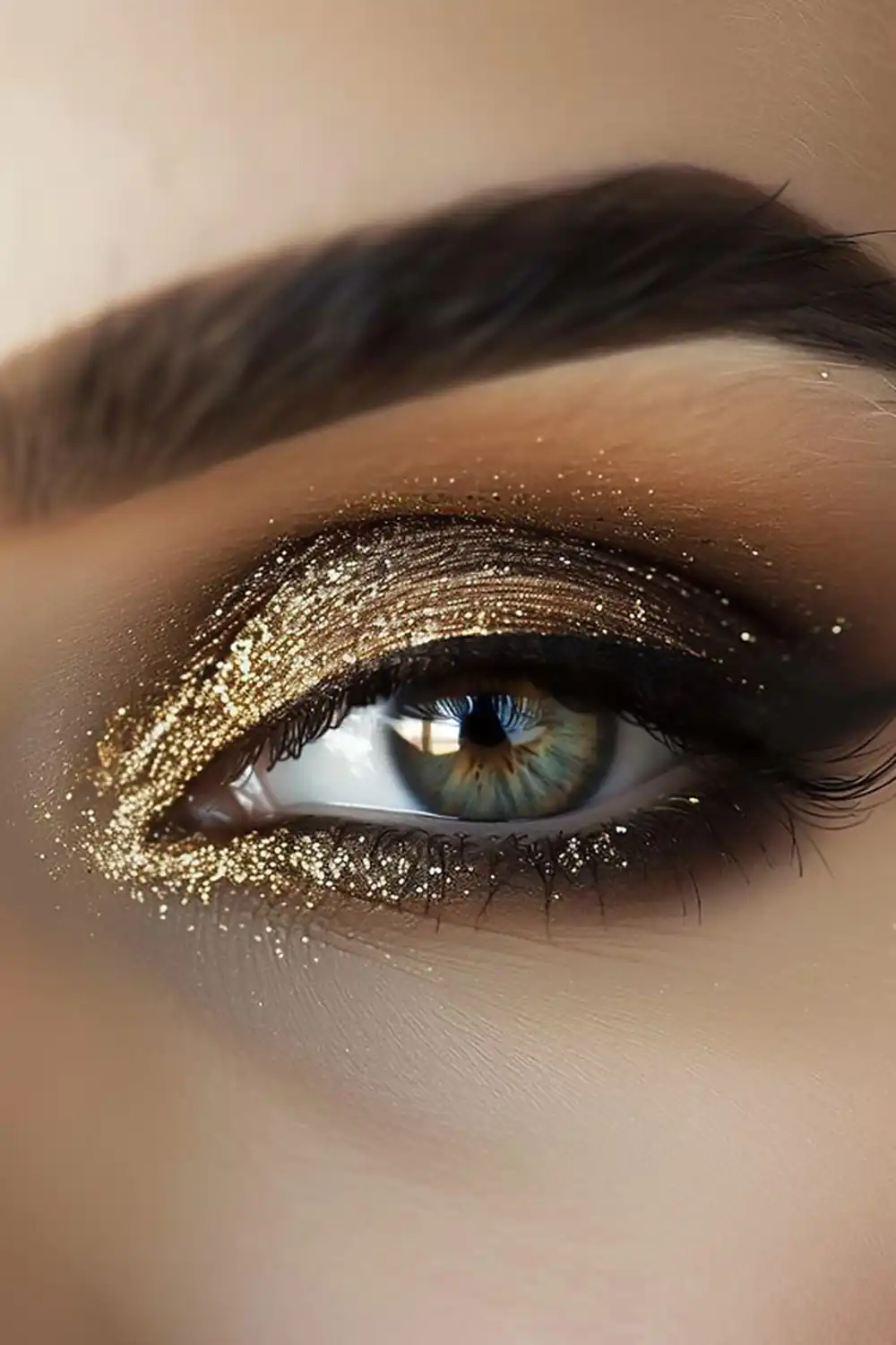 میکاپ پاییزی چشم