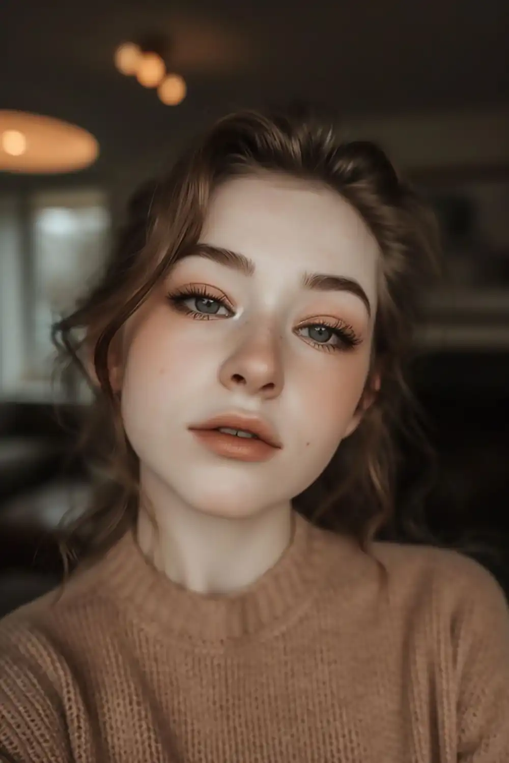 میکاپ پاییزی چشم