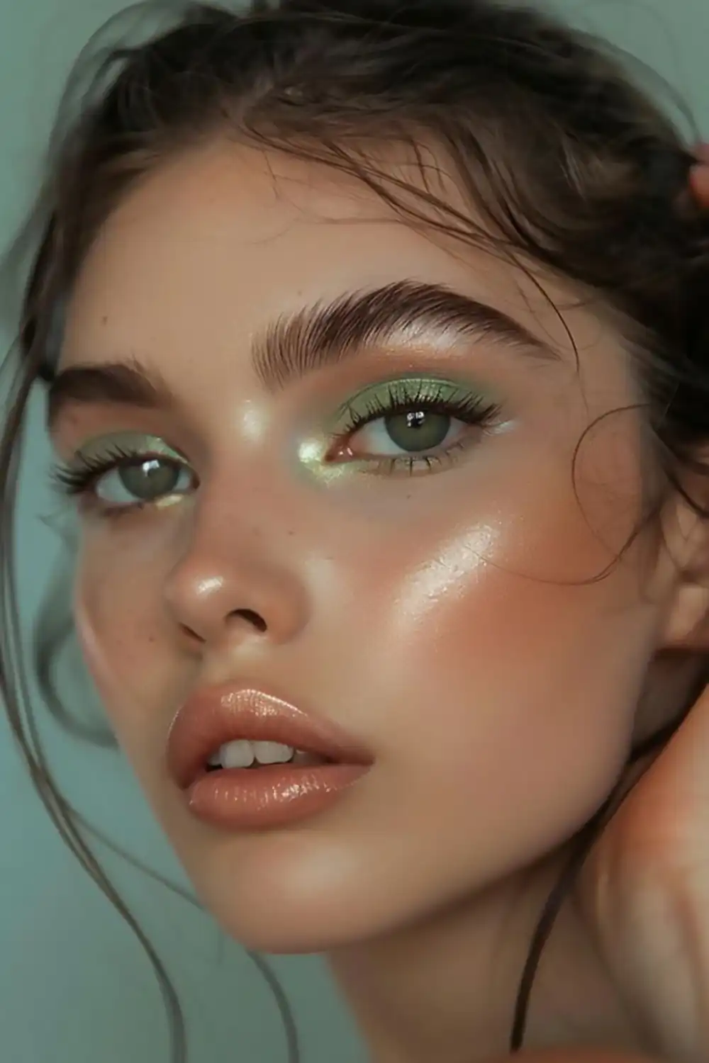میکاپ پاییزی چشم