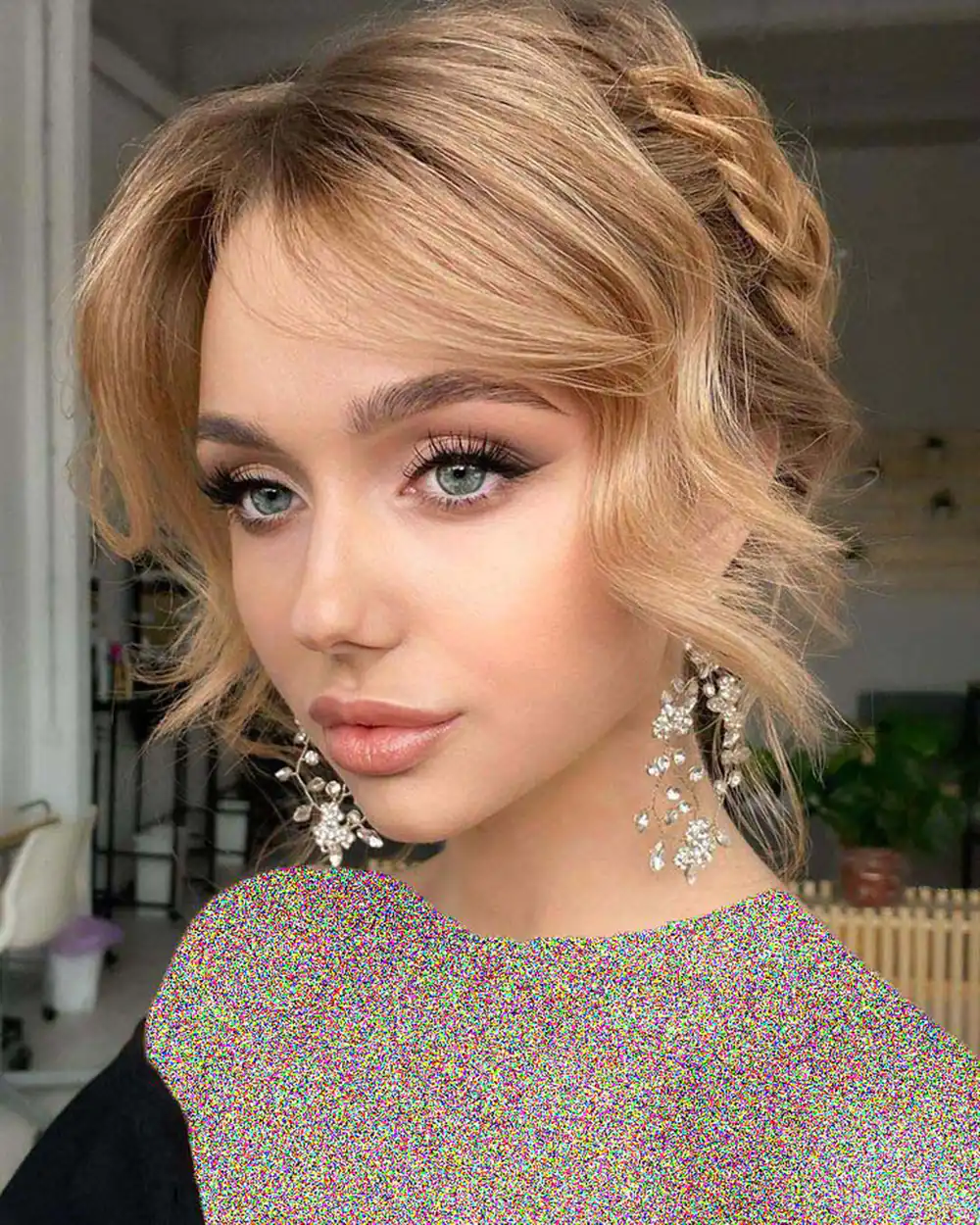 میکاپ و شینیون لایت اینستاگرام