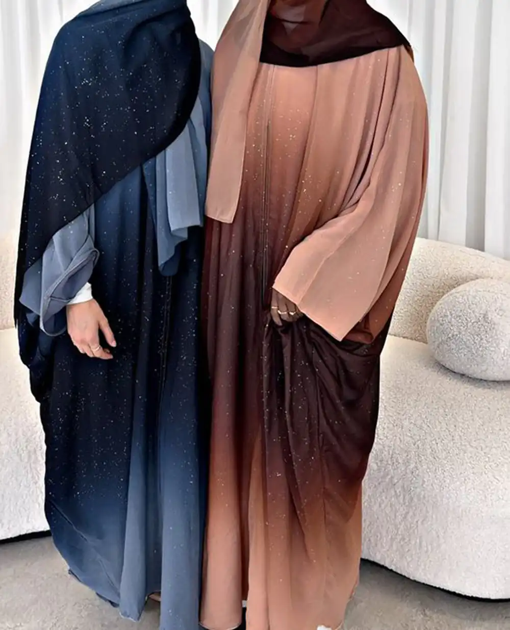 مدل مانتو عبایی حریر