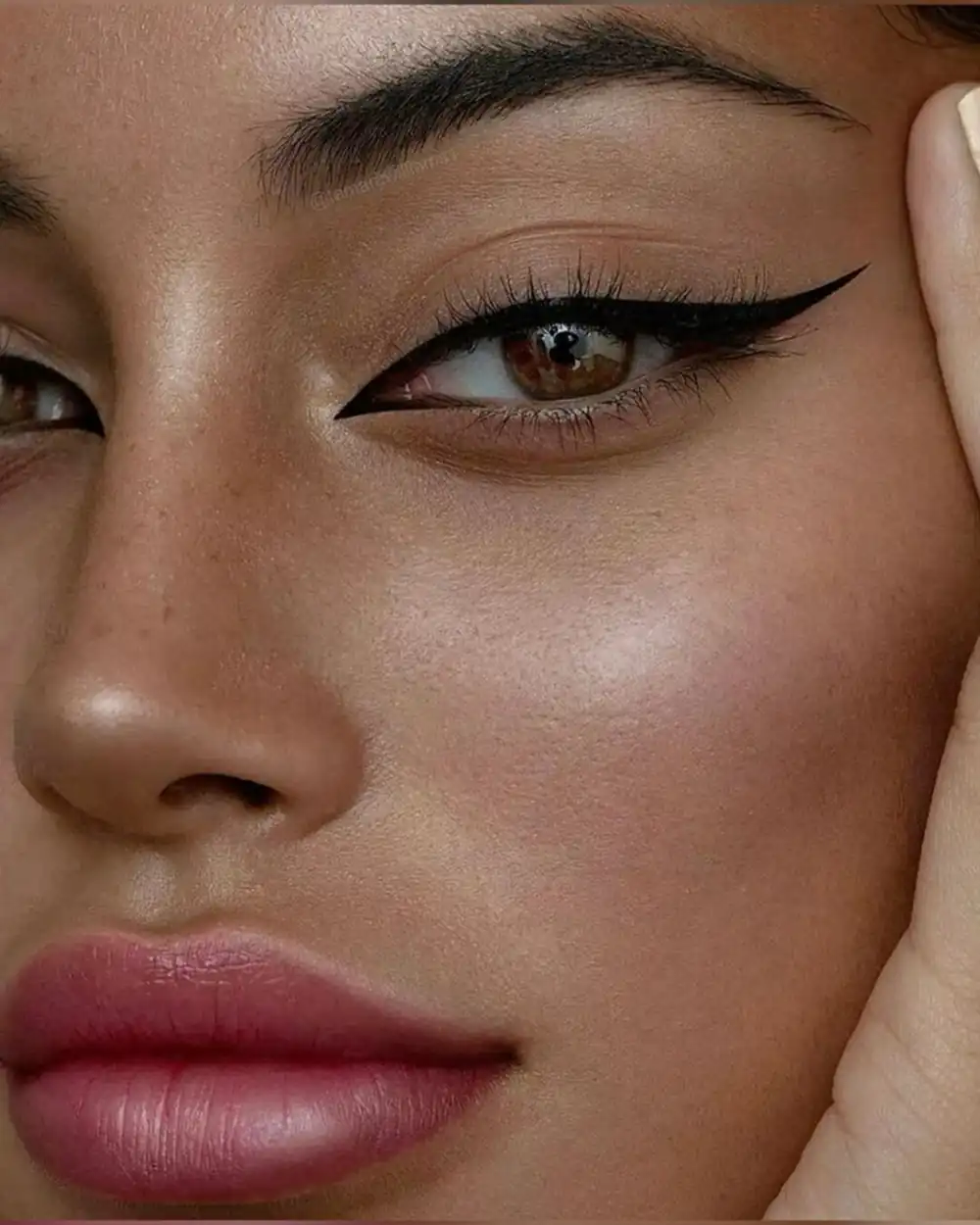 مدل خط چشم ساده و شیک دخترانه