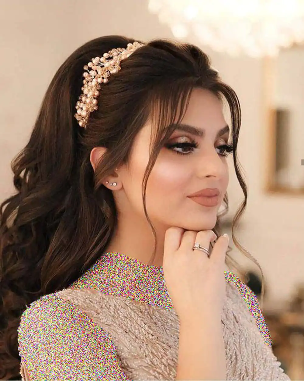 مدل میکاپ و شینیون برای عروسی