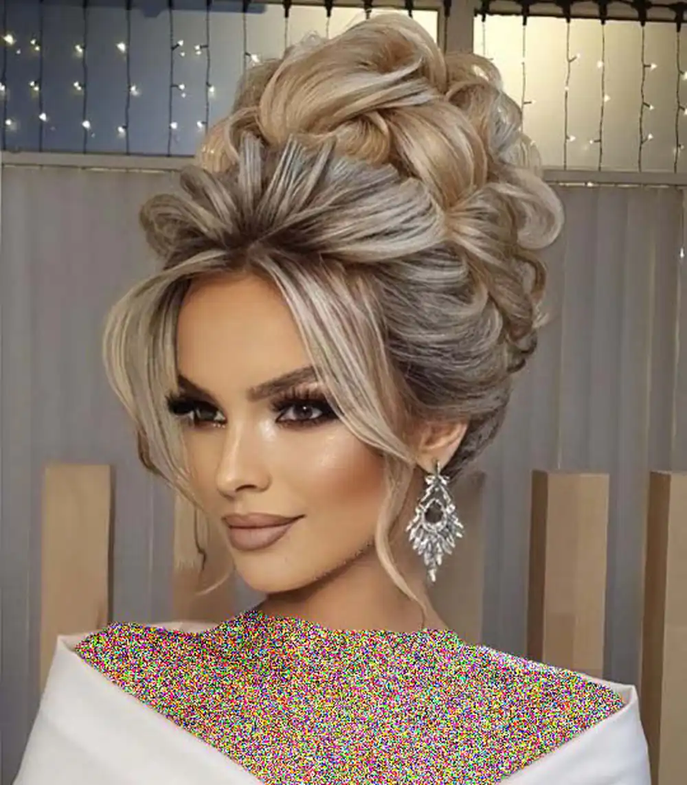 مدل میکاپ و شینیون برای عروسی