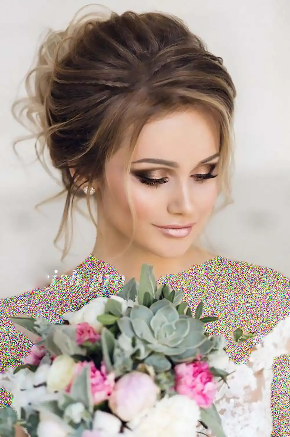 مدل میکاپ و شینیون برای عروسی