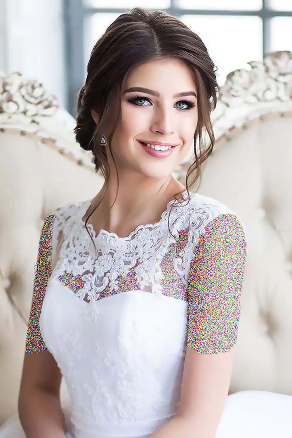مدل میکاپ و شینیون برای عروسی
