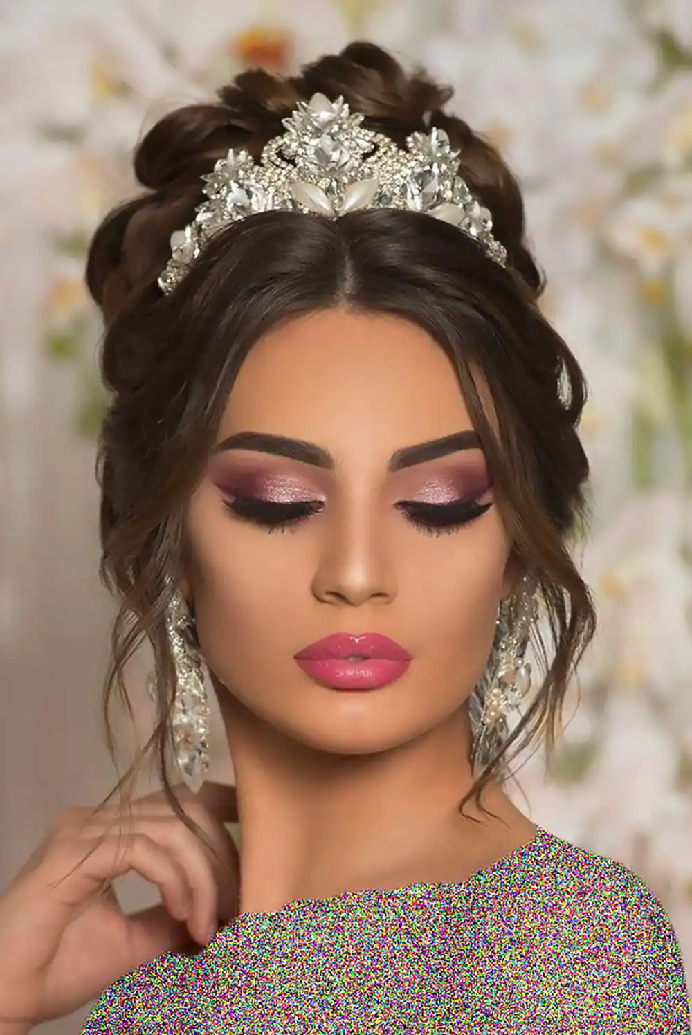 مدل میکاپ و شینیون برای عروسی