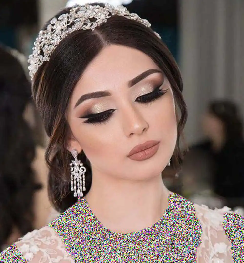 مدل میکاپ و شینیون برای عروسی
