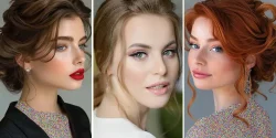 مدل میکاپ و شینیون اروپایی از آخرین نمونه های شیک و هالیوودی