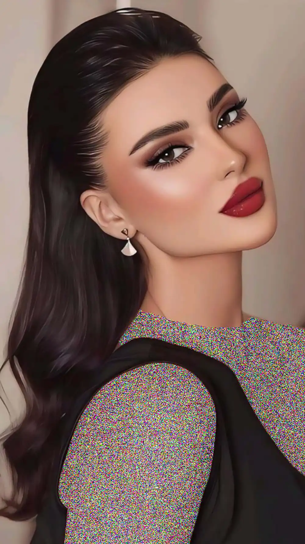 مدل میکاپ و شینیون شیک