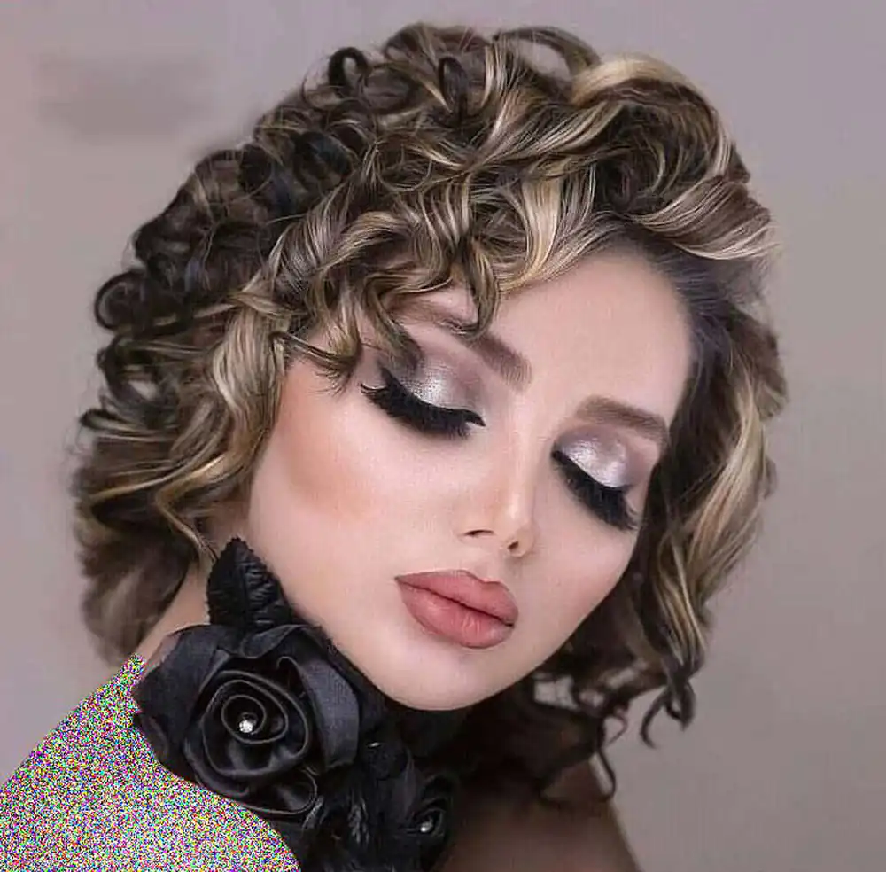 مدل میکاپ و شینیون شیک