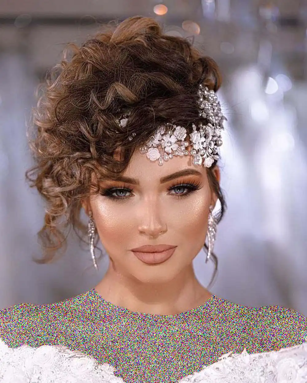 مدل میکاپ و شینیون شیک
