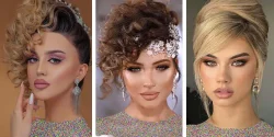 مدل میکاپ و شینیون شیک اروپایی برای خانم های جذاب و زیبارو