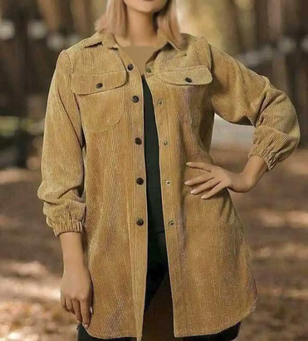 مدل مانتو مخمل کبریتی