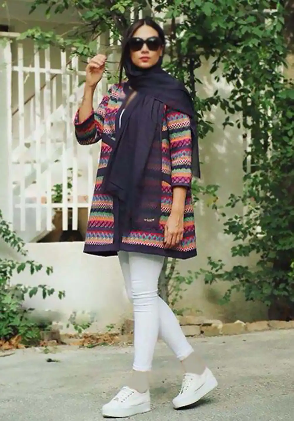 مدل مانتو پاییزی کوتاه