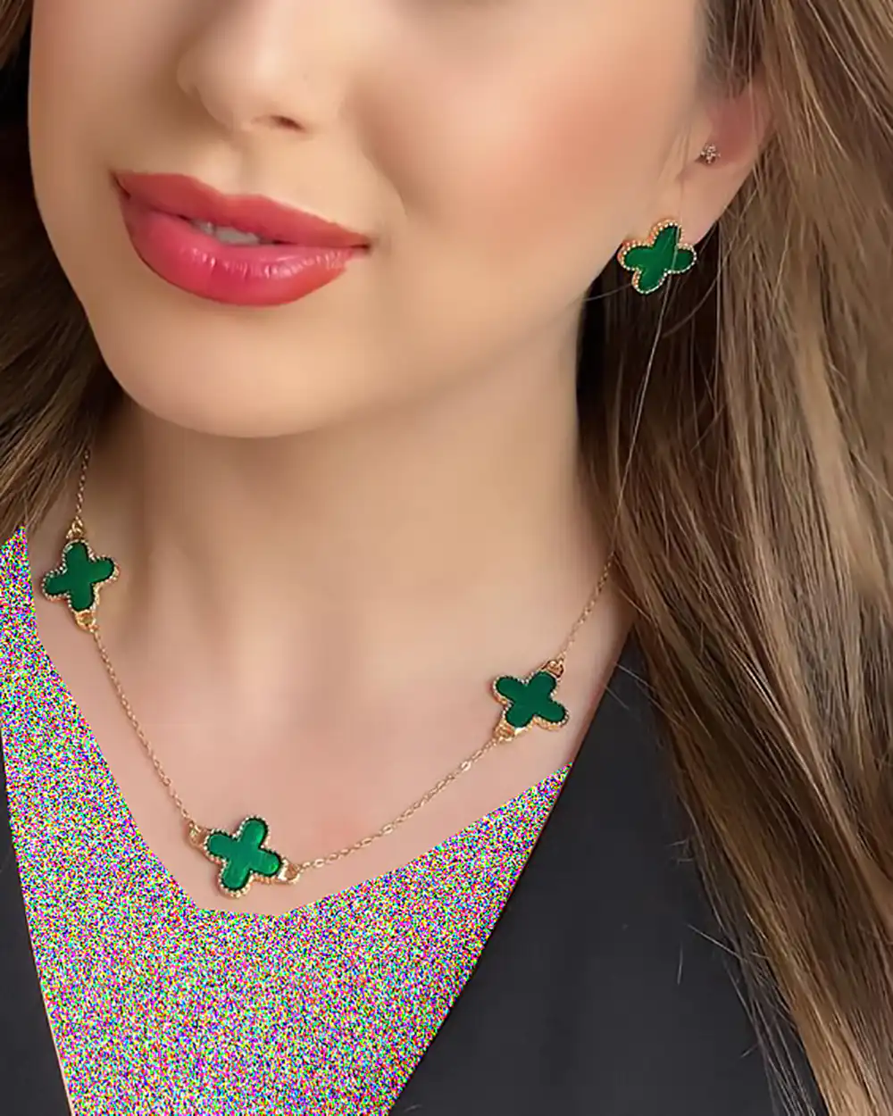 مدل ست ونکلیف سبز