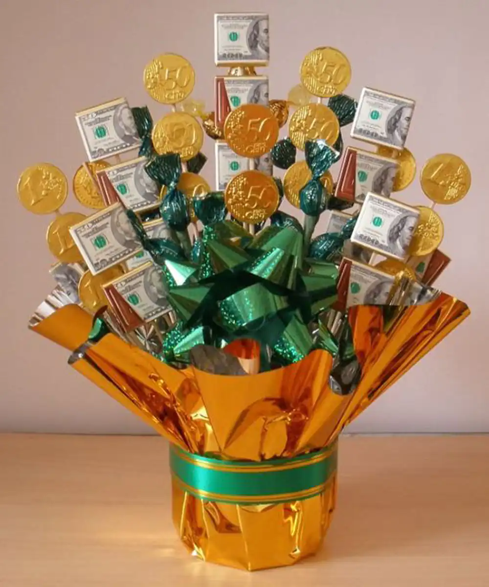 تزیین پول برای کادو