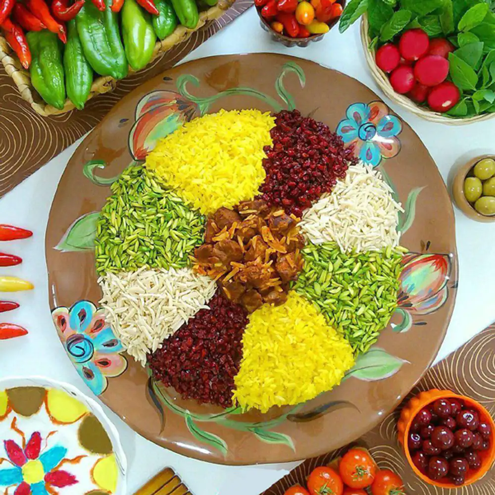 تزیین غذا برای جشنواره غذا