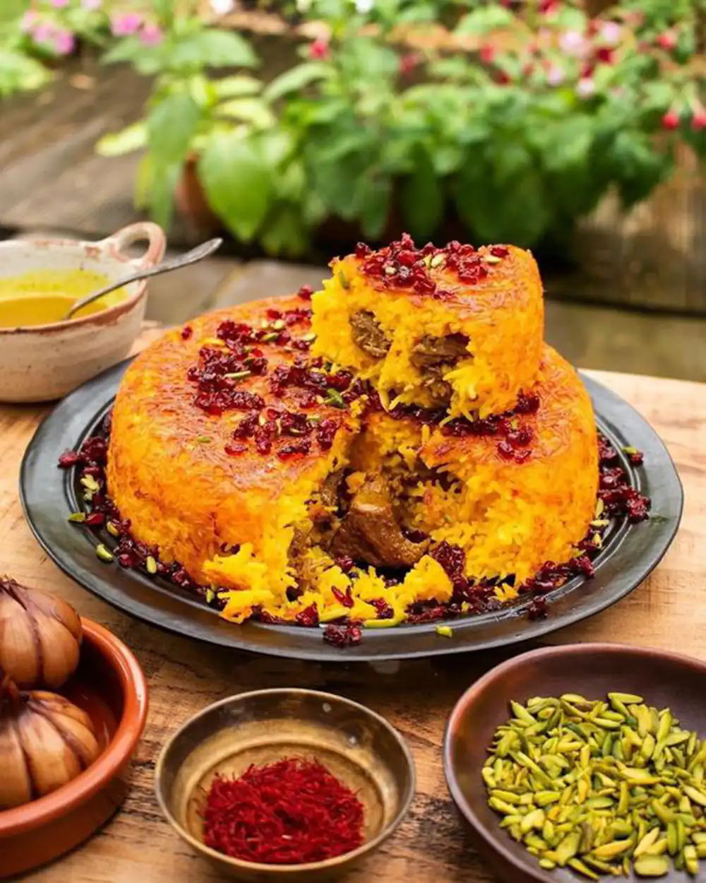 تزیین غذا برای جشنواره غذا