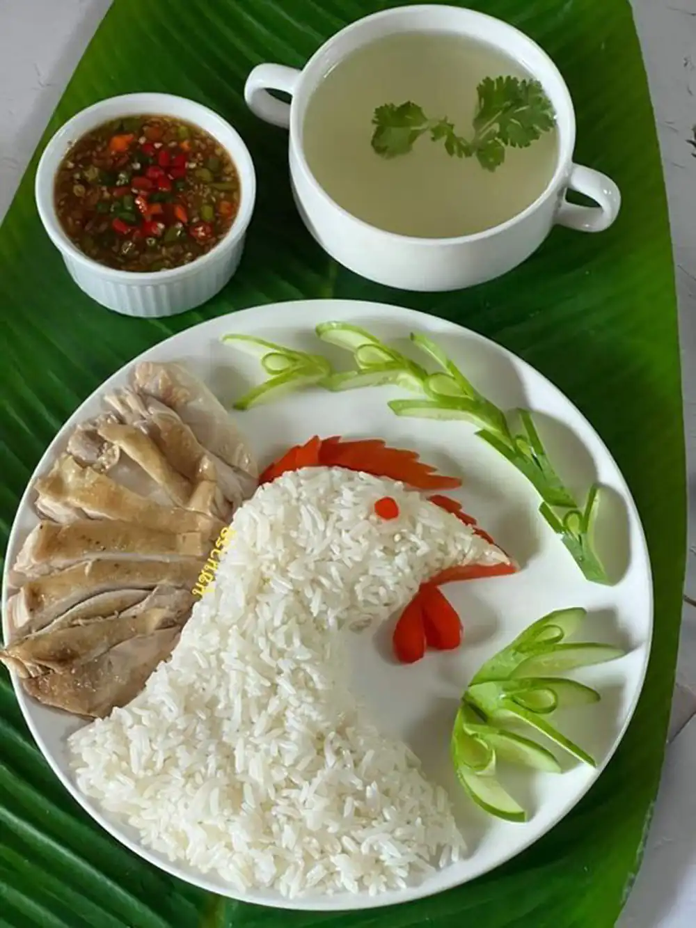 تزیین غذا برای روز جهانی غذا
