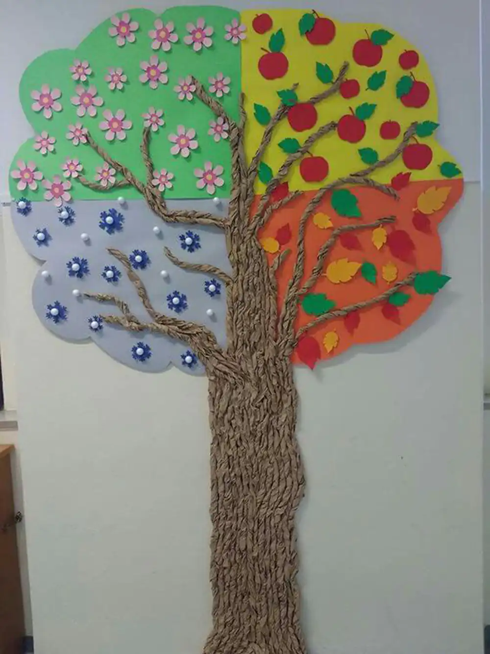 کاردستی چهار فصل ساده