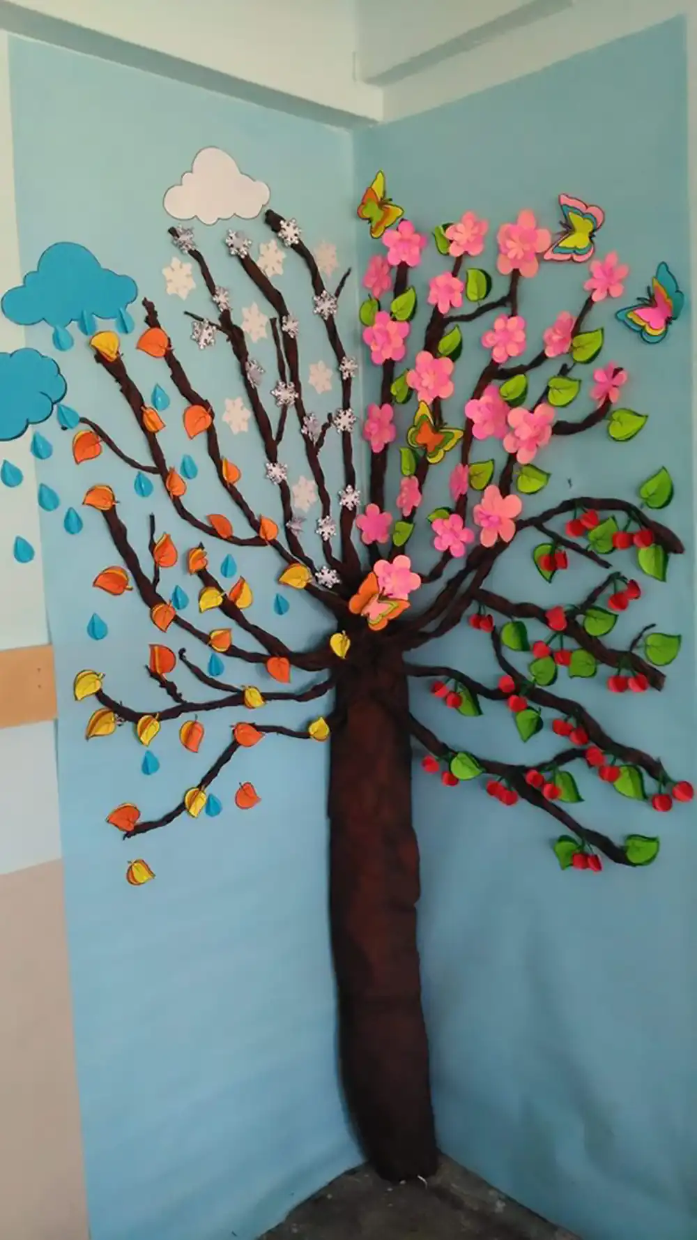 کاردستی چهار فصل ساده