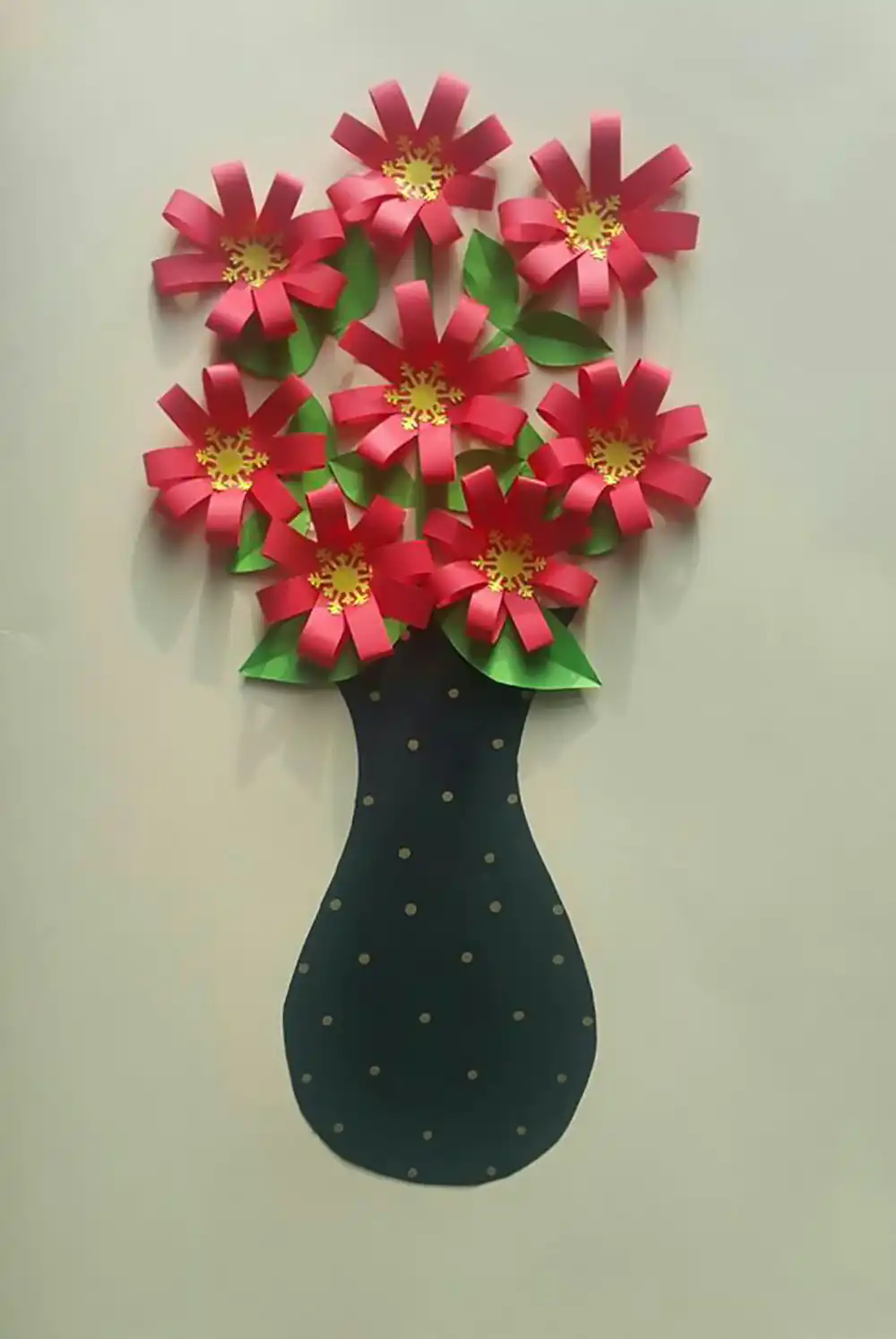 کاردستی گل زیبا