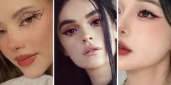 خط چشم دخترانه مجلسی رنگی و مشکی برای دختر خانم های جذاب
