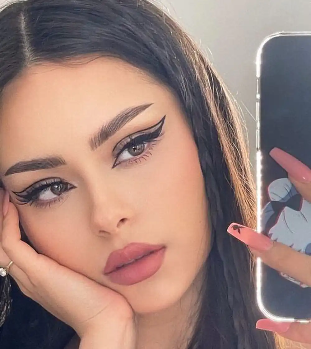 مدل خط چشم ساده و شیک