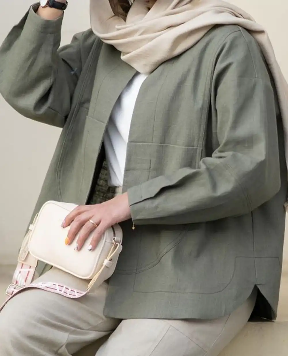 مدل مانتو کتی برای افراد چاق